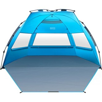 OutdoorMaster Pop Up Beach Tent Review: Easy Setup and Portable Shade Shelter