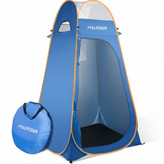 Alpcour Portable Pop Up Tent – The Ultimate Privacy Solution for Camping and Outdoors
